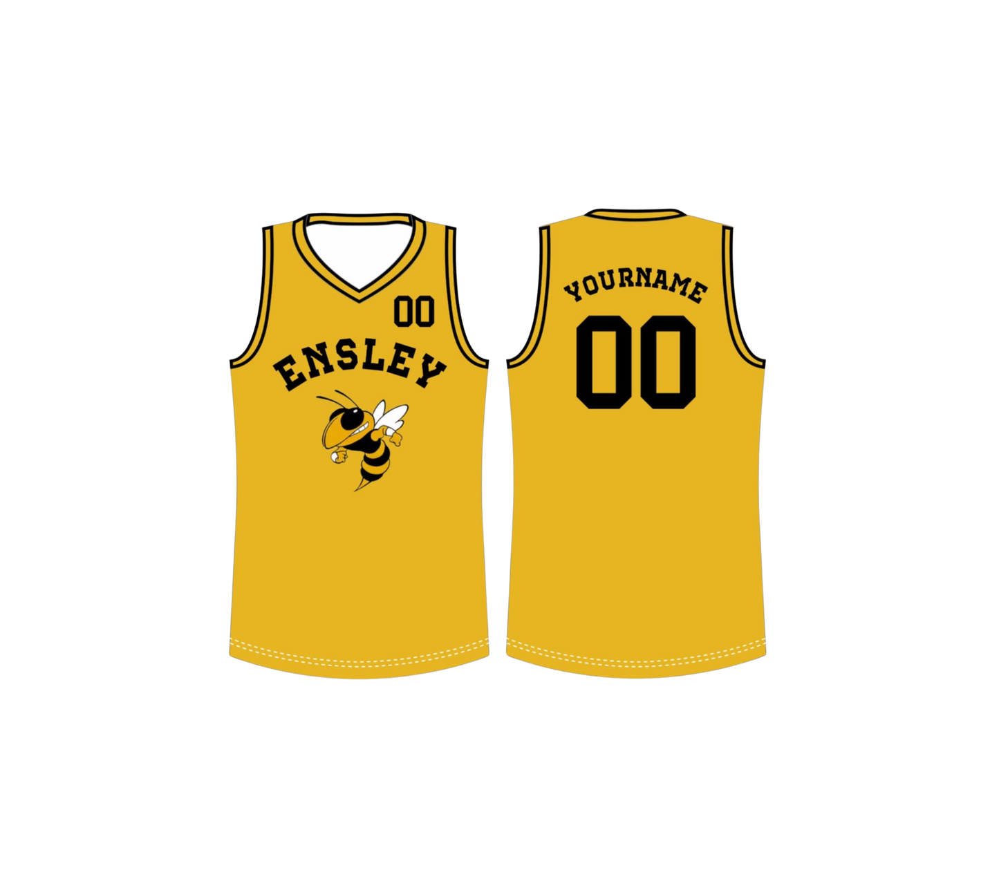 Ensley "Solid" Basketball Jersey