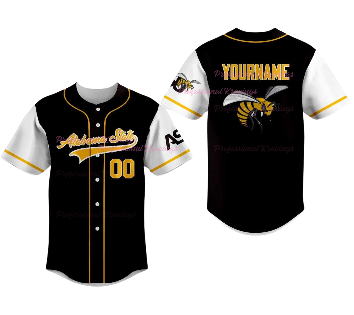 ASU "Hornets" Baseball Jersey