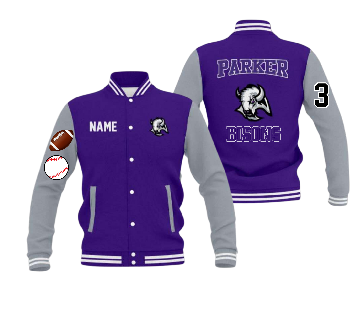 Parker "CHAMPS" Varsity Jacket