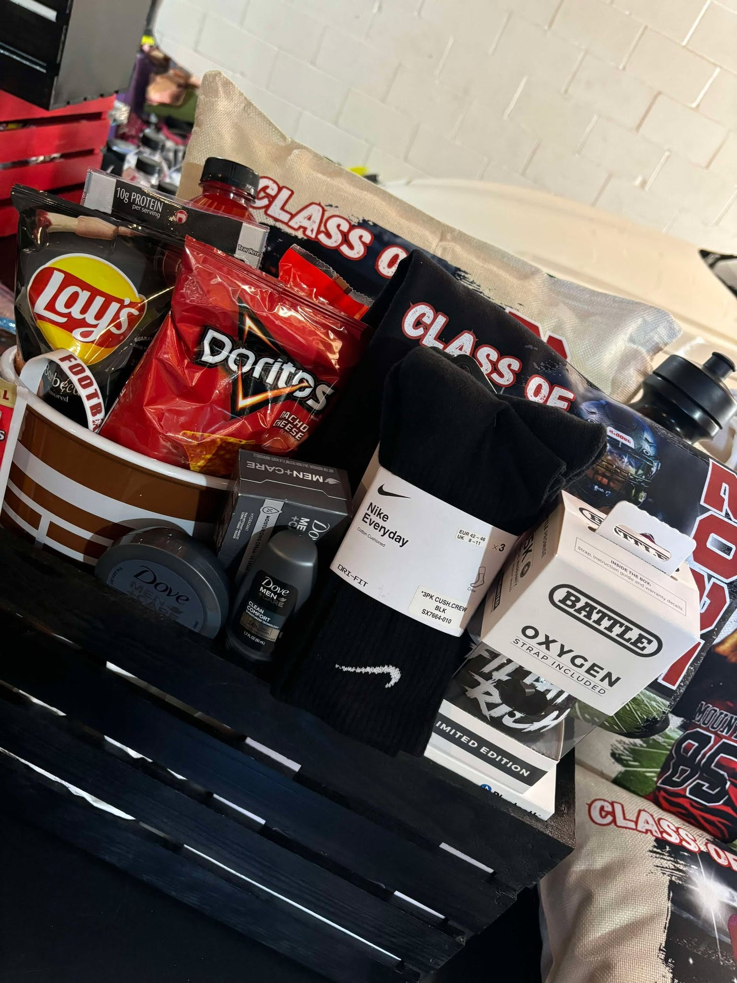 Senior "Football" Basket