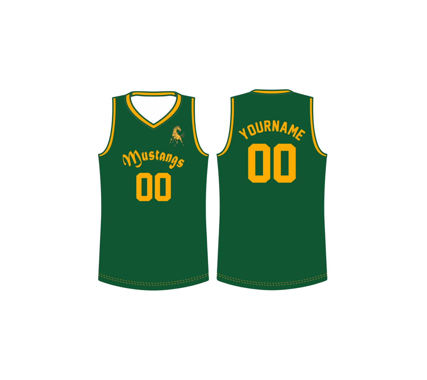 J.O. "Solid Color" Basketball Jersey