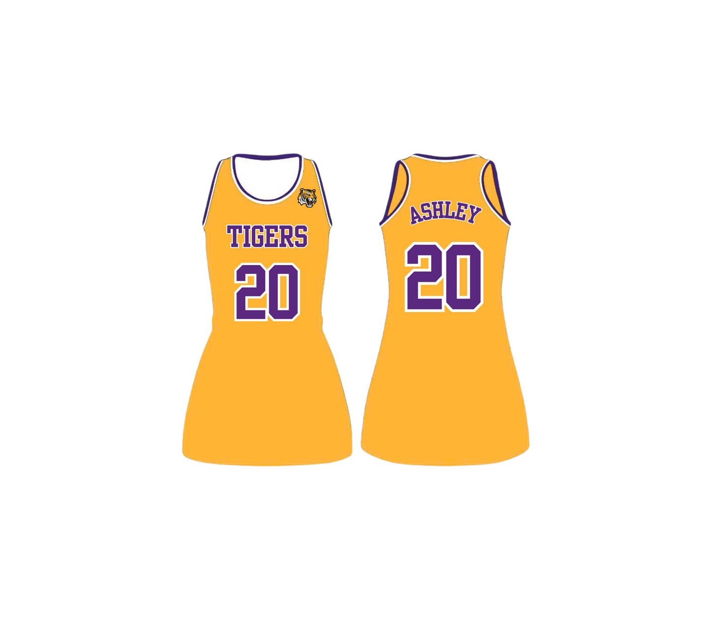 Tigers Jersey Dress