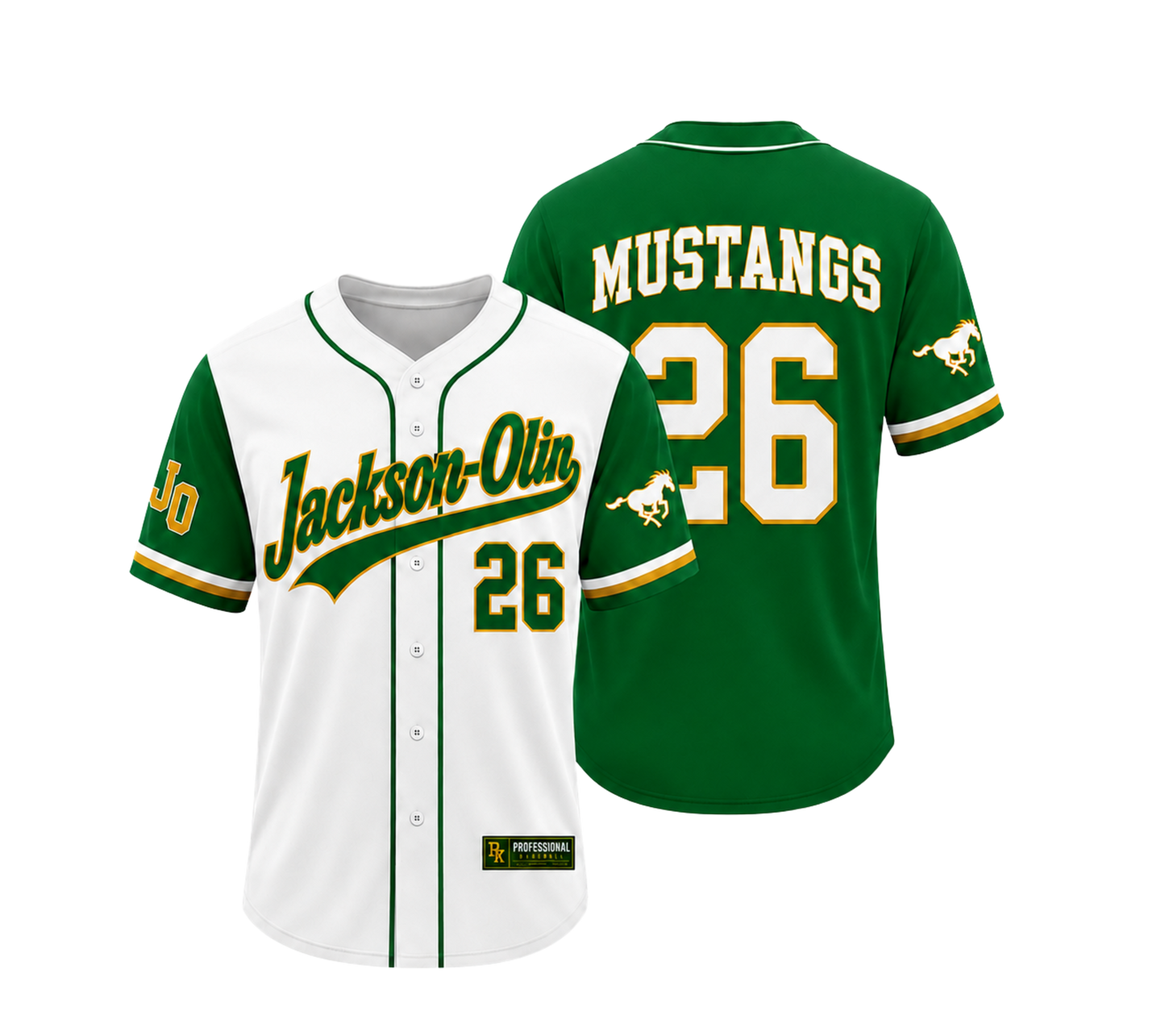 Mustangs Half/Half Jersey