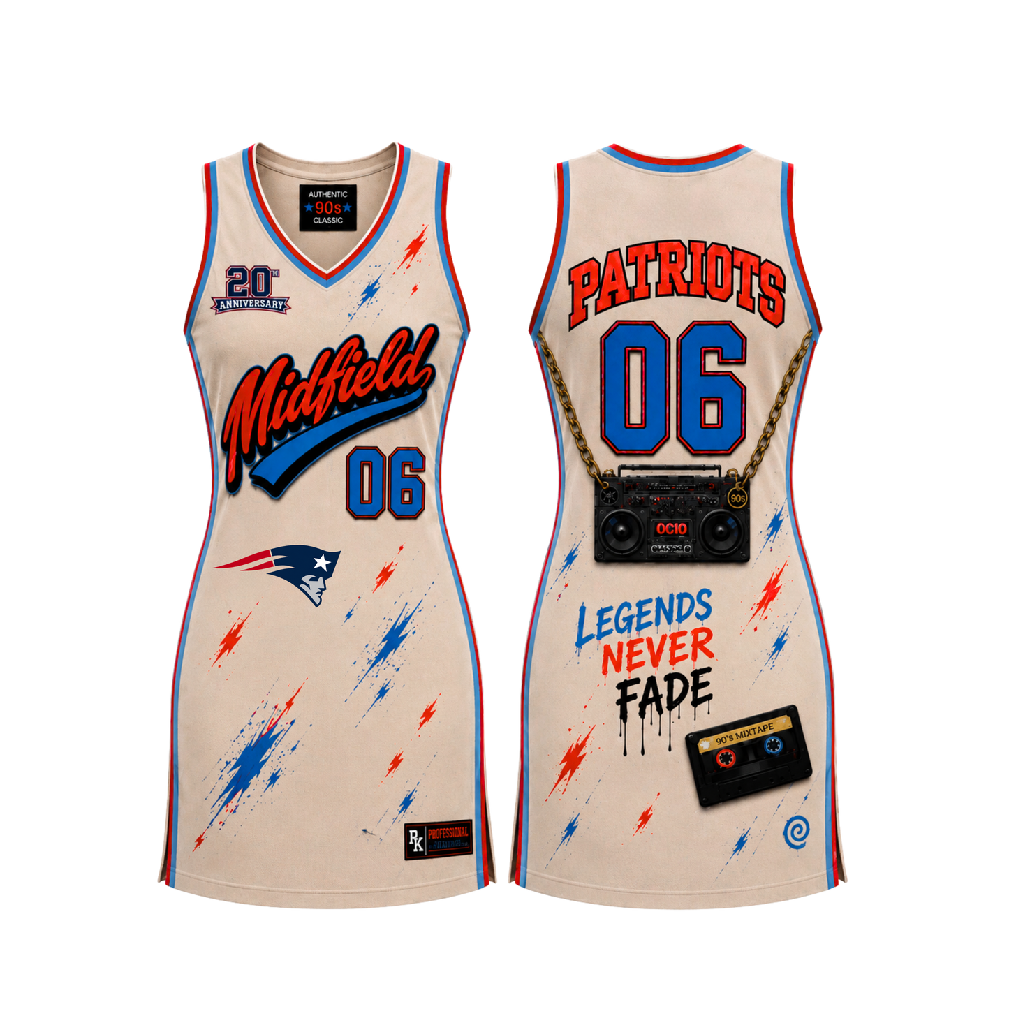 Patriots 2006 Jersey Dress