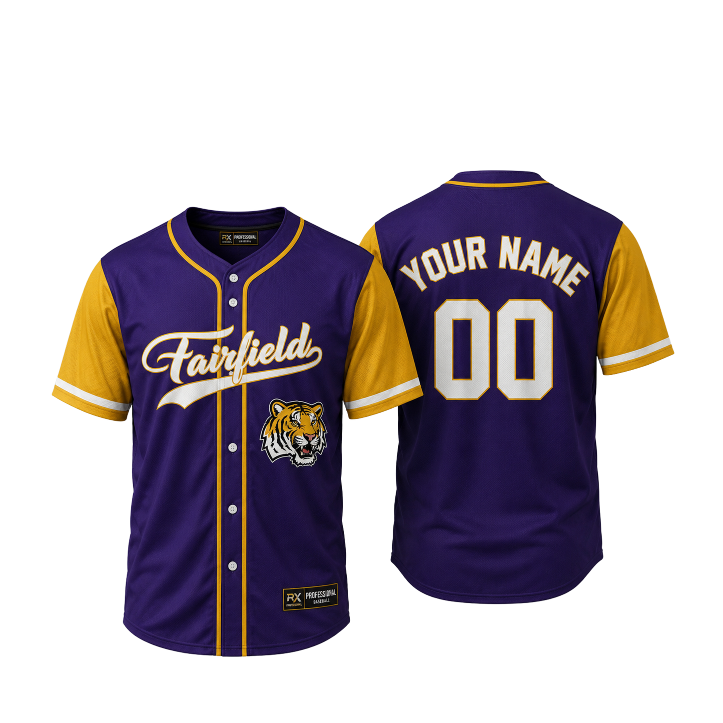 Fairfield Baseball Jersey