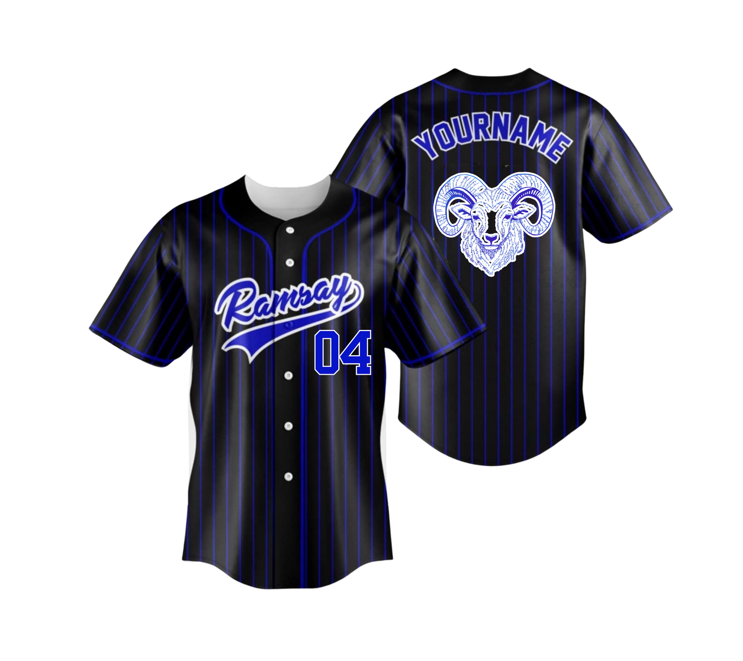 "Ramsay" Baseball Jersey