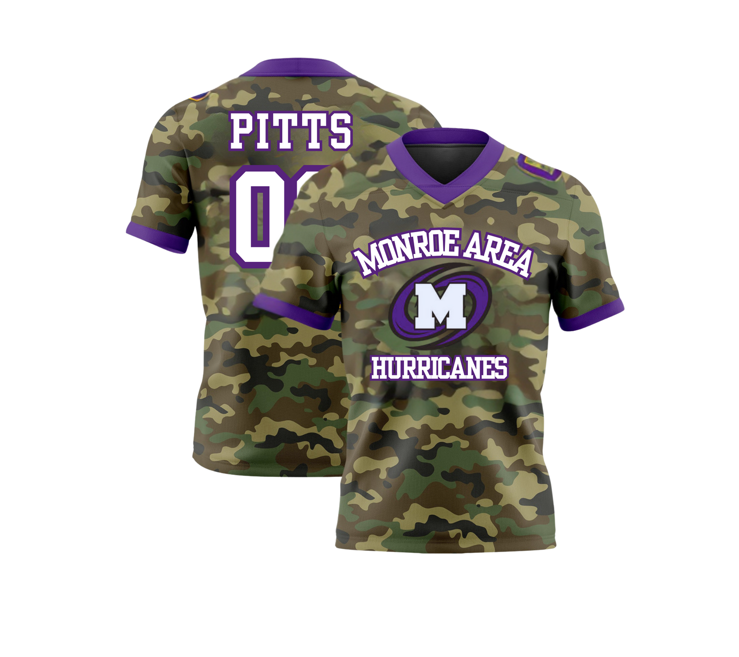 Monroe Area Camo Jersey