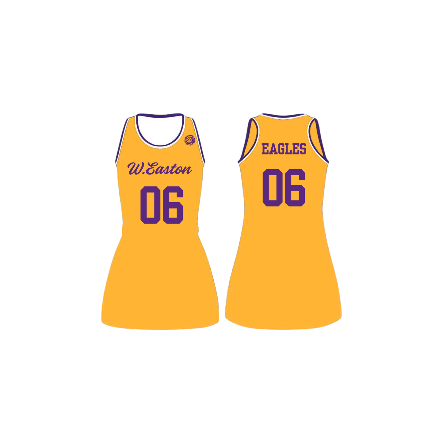 Easton Yellow Jersey Dress