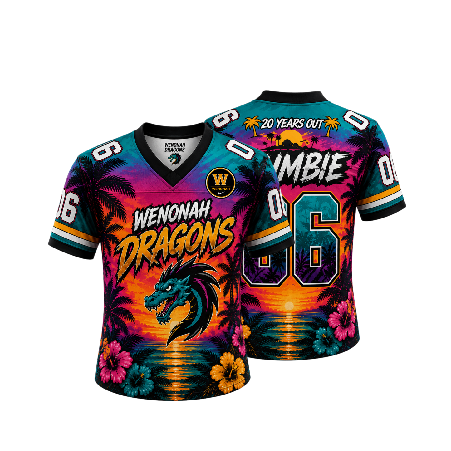 Dragons 20th Football Jersey