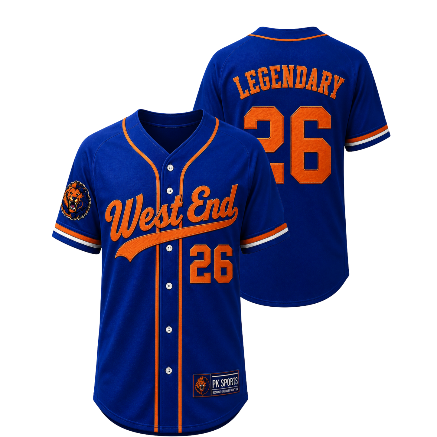 Royal Baseball Jersey