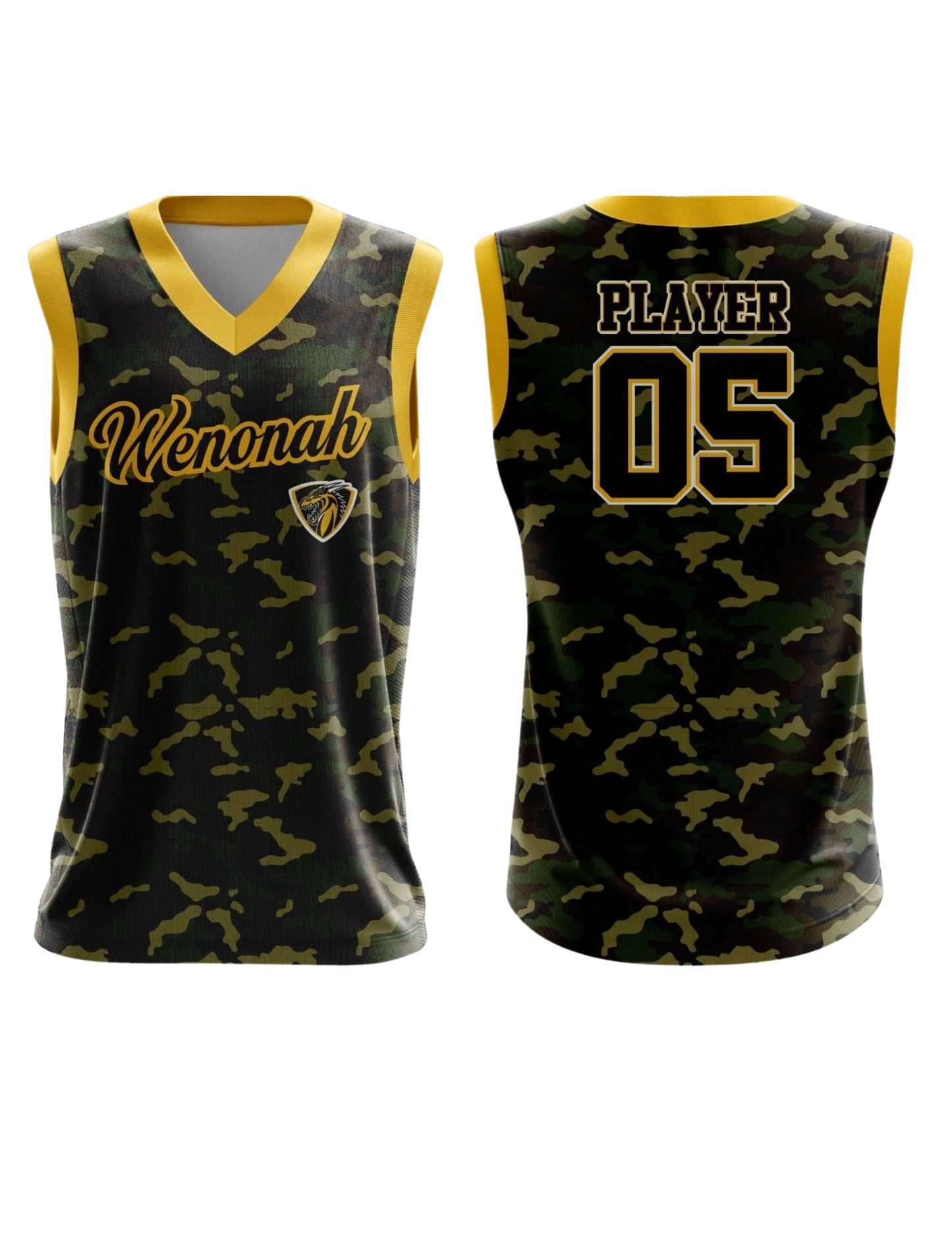 Wenonah Camo "Basketball" Jersey