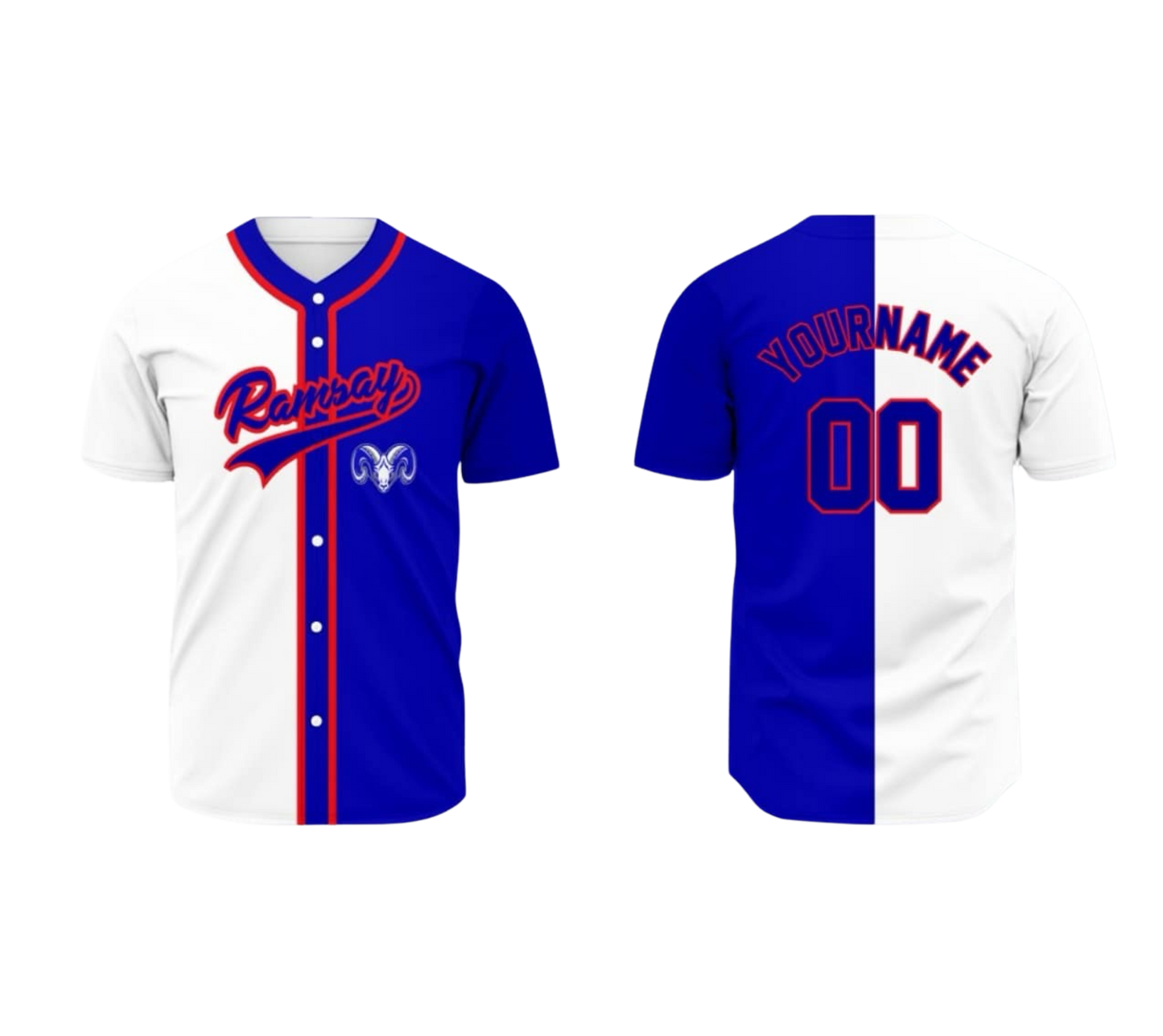 Ramsay “Multicolor” Baseball Jersey