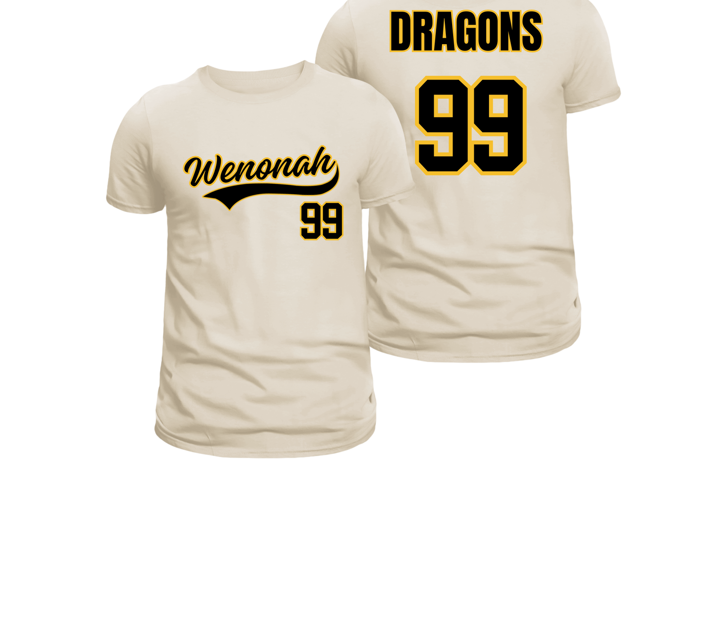 Dragon Baseball Style Tshirt