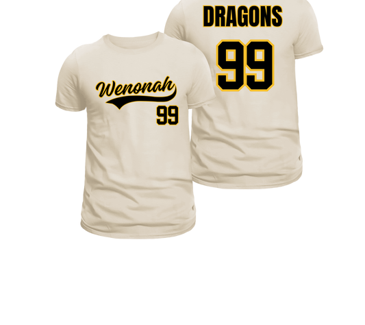 Dragon Baseball Style Tshirt