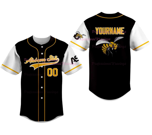 ASU "Hornets" Baseball Jersey