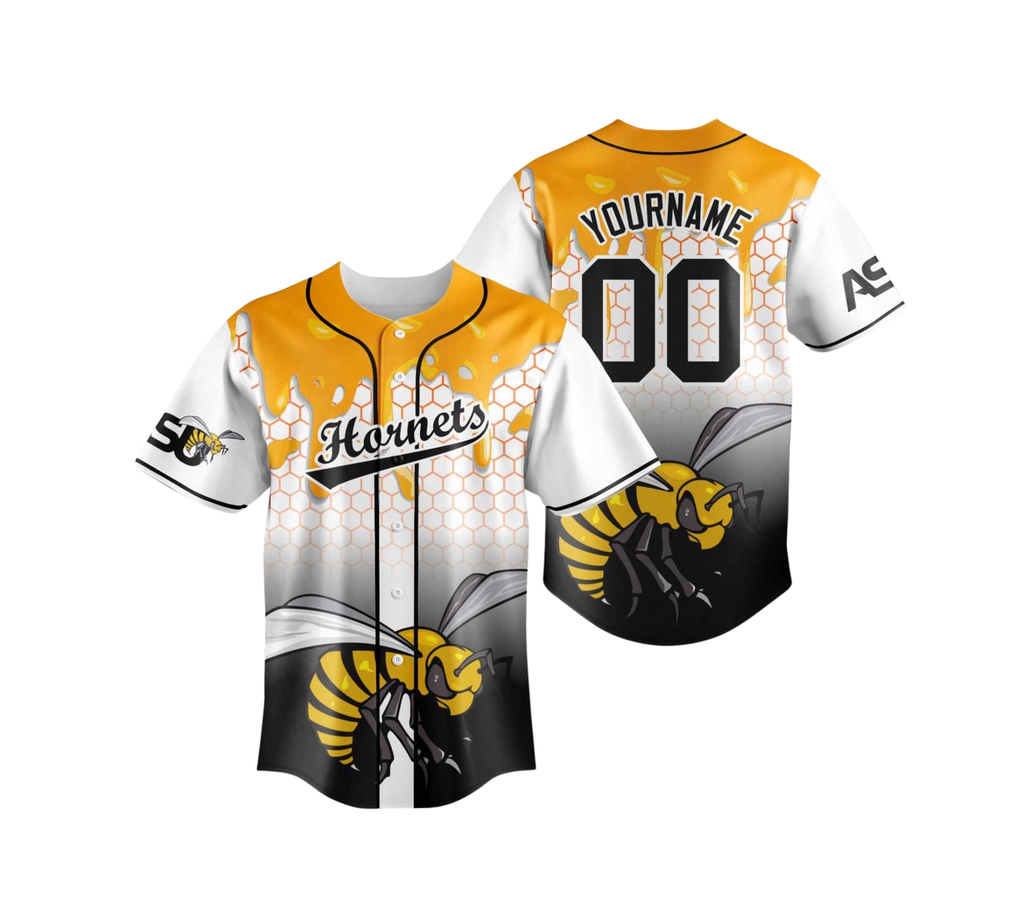 ASU 3D Baseball Jersey