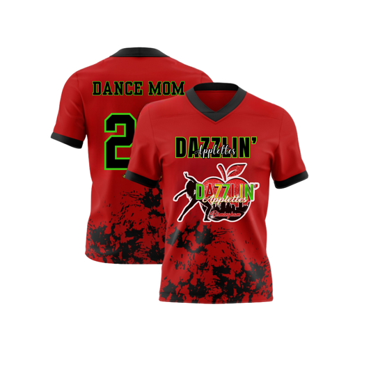 Dazzlin Red Splash Jersey