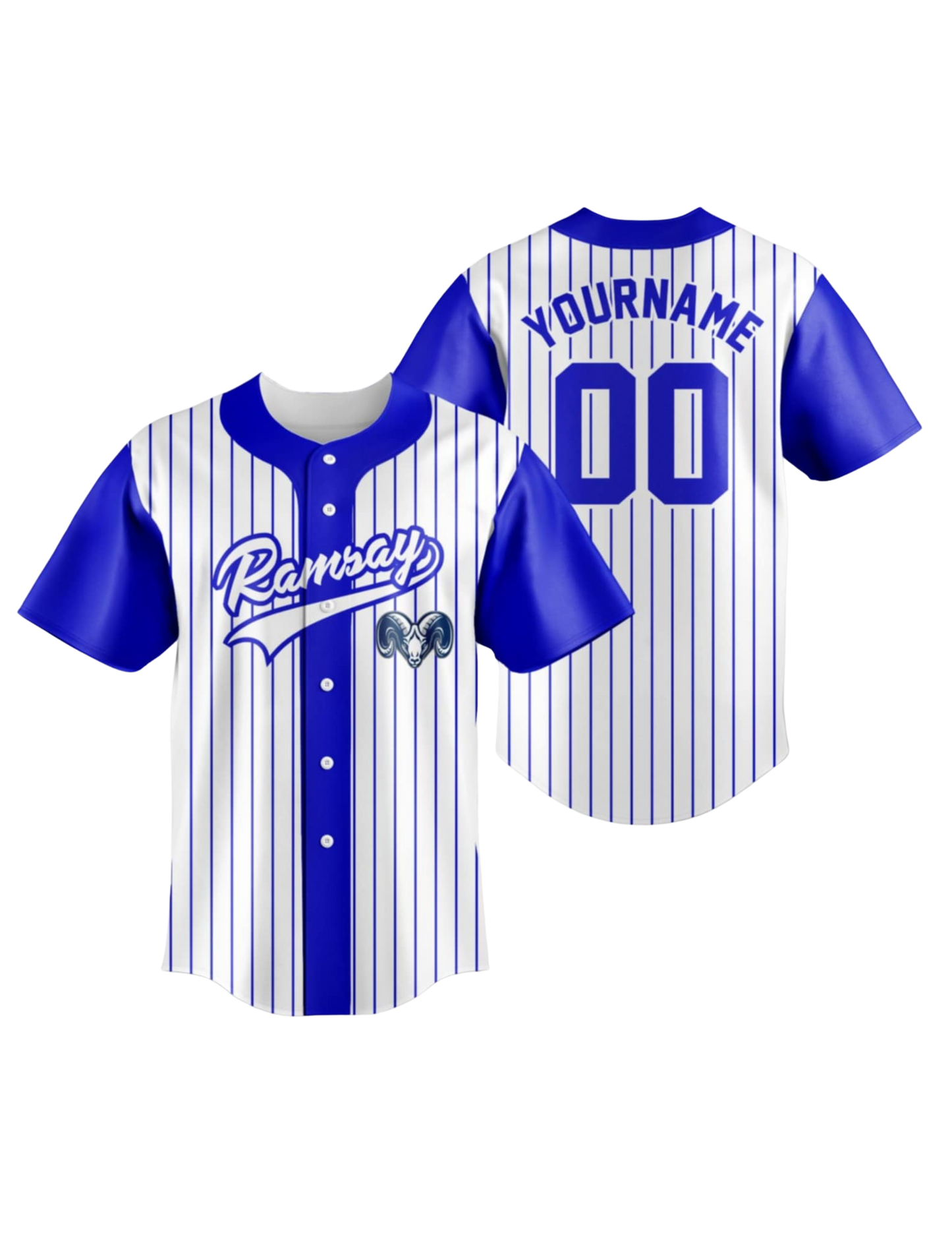 Ramsay “Striped” Baseball Jersey