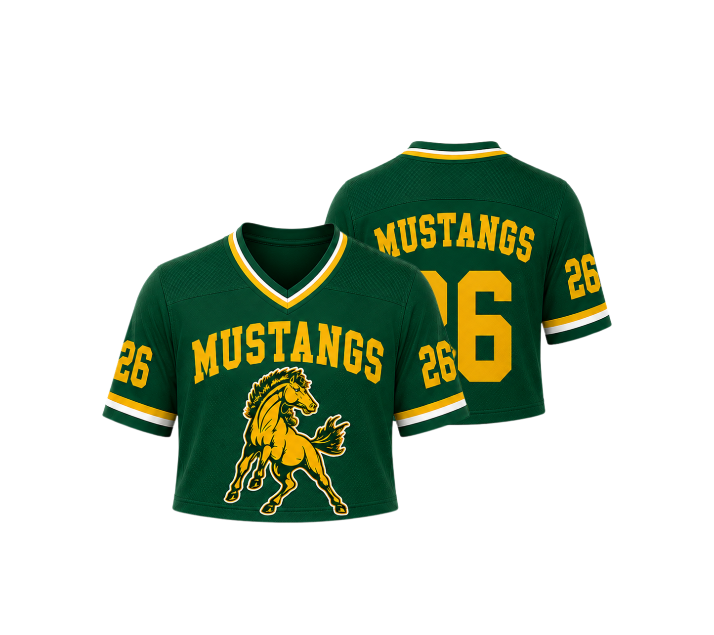 Mustangs Cropped Jersey