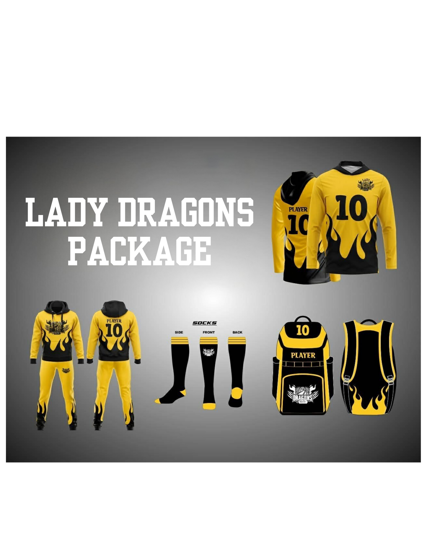 Lady Dragons Basketball Package