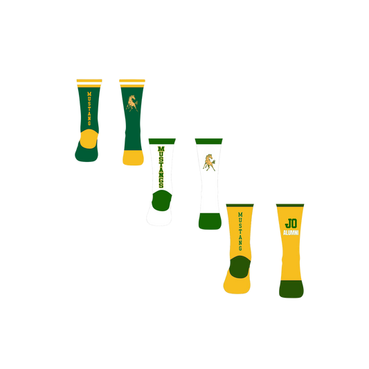MUSTANG CREW SOCKS