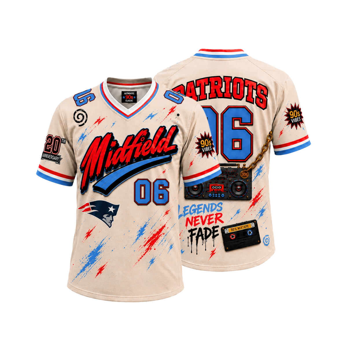Patriots 2006 Football Jersey