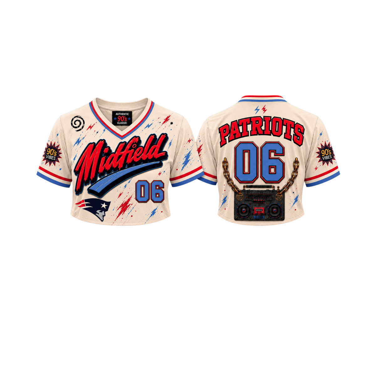 Patriots 2006 Cropped Jersey