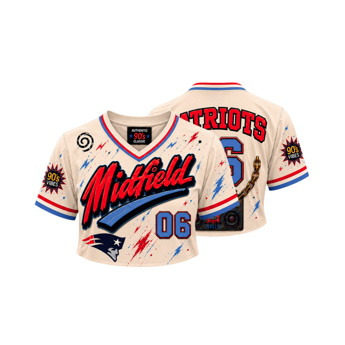 Patriots 2006 Cropped Jersey
