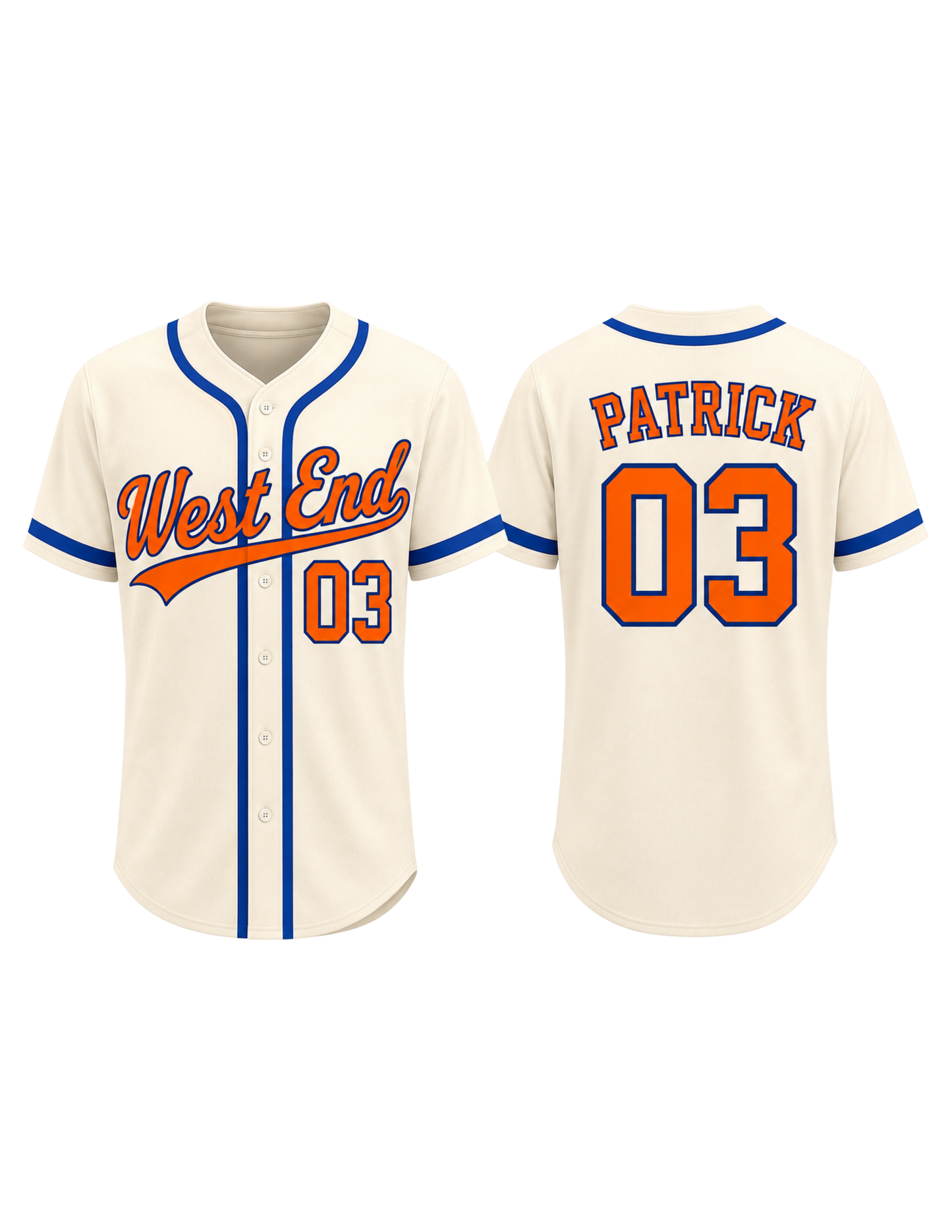 West End C/O '03 Football Jersey