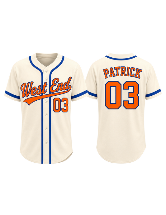 West End C/O '03 Baseball Jersey