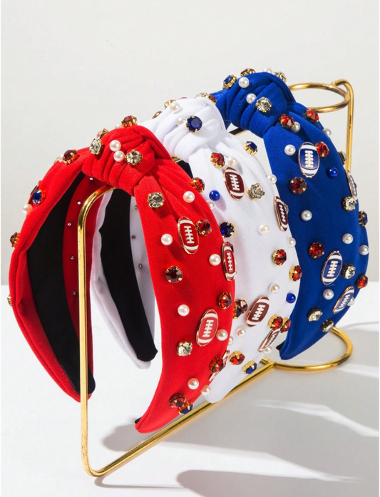 Football Bling Headband