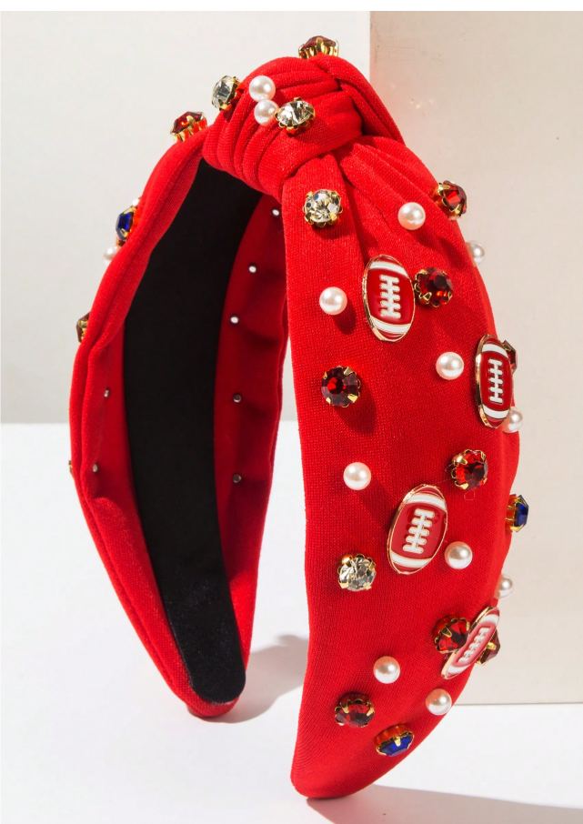 Football Bling Headband