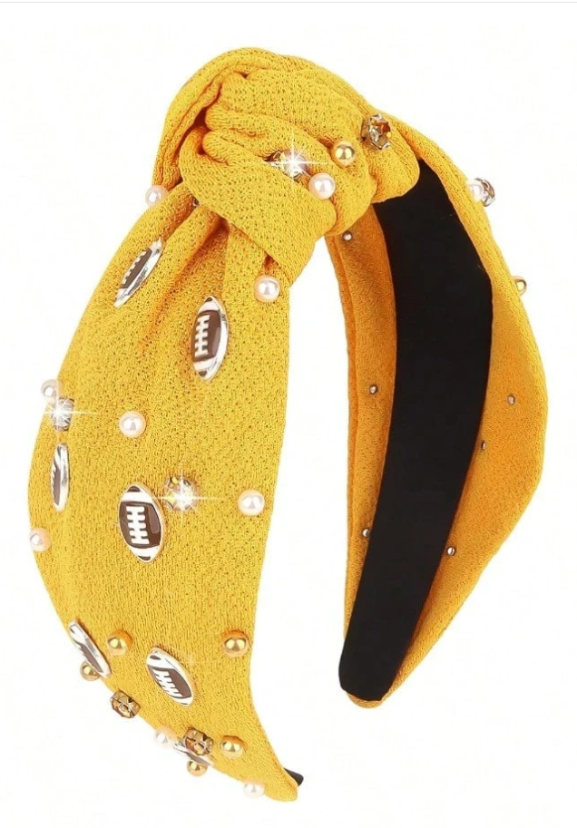Football Bling Headband