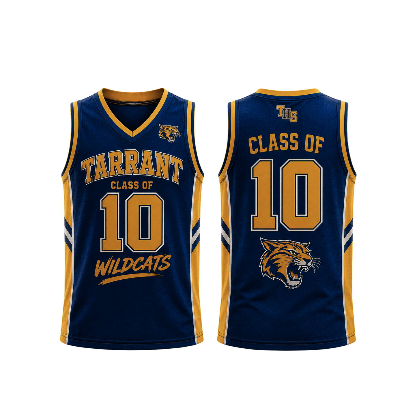Wildcats Navy Basketball Jersey