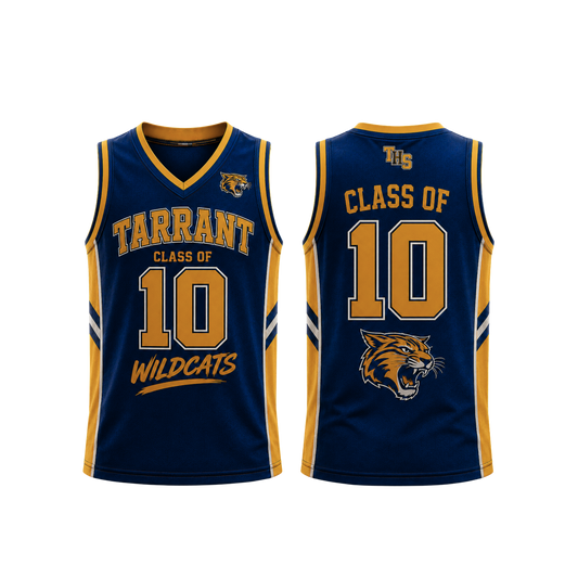 Wildcats Navy Basketball Jersey
