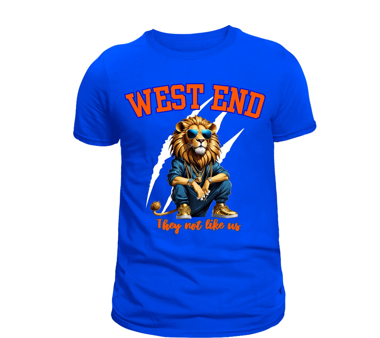 West End "They not like Us" Tshirt