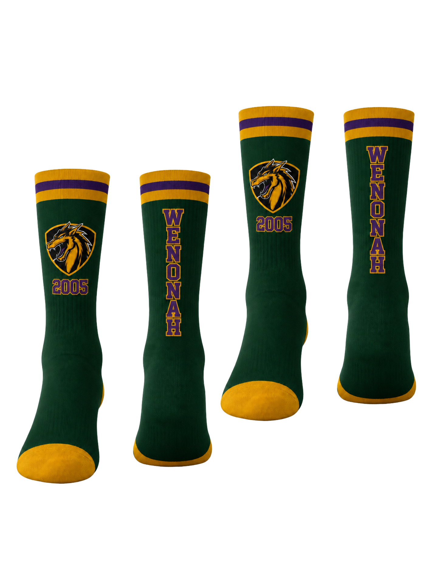 Wenonah 20th Crew Socks
