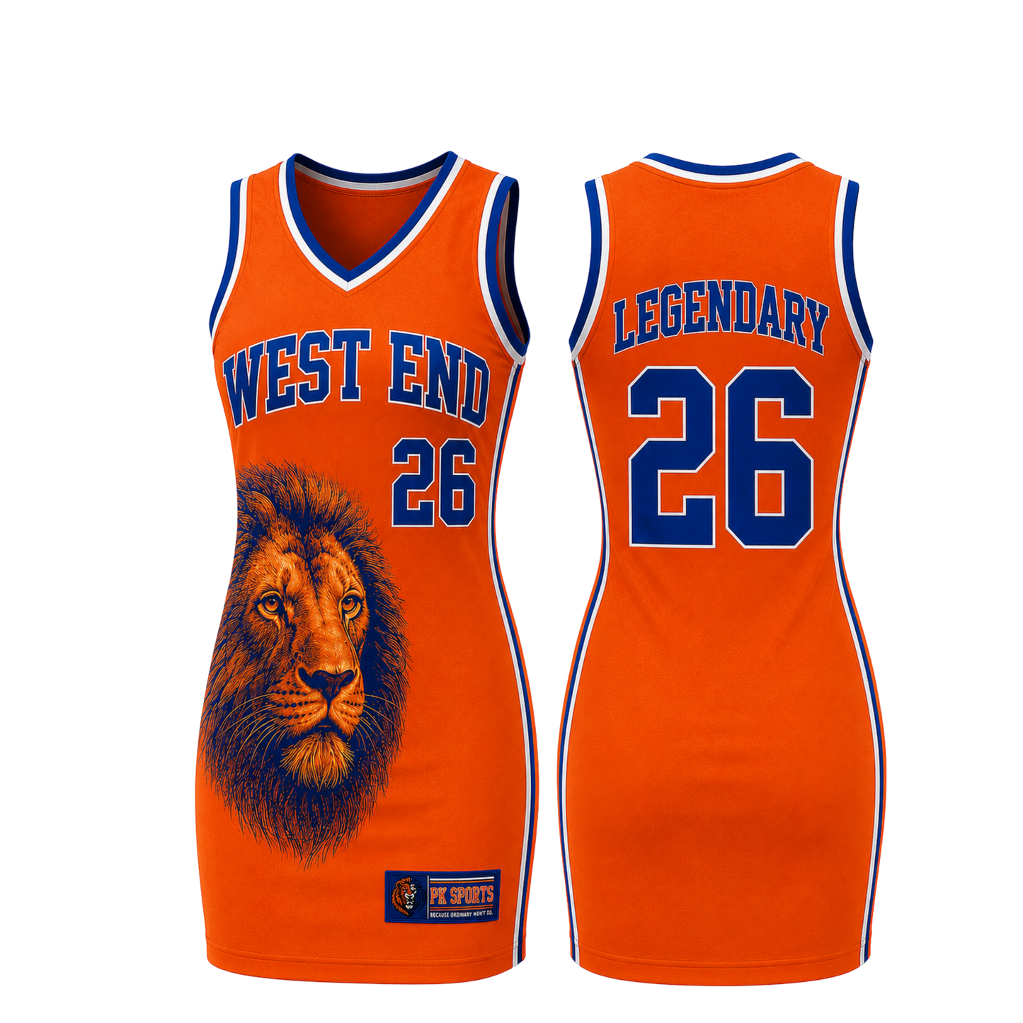 Lion Jersey Dress