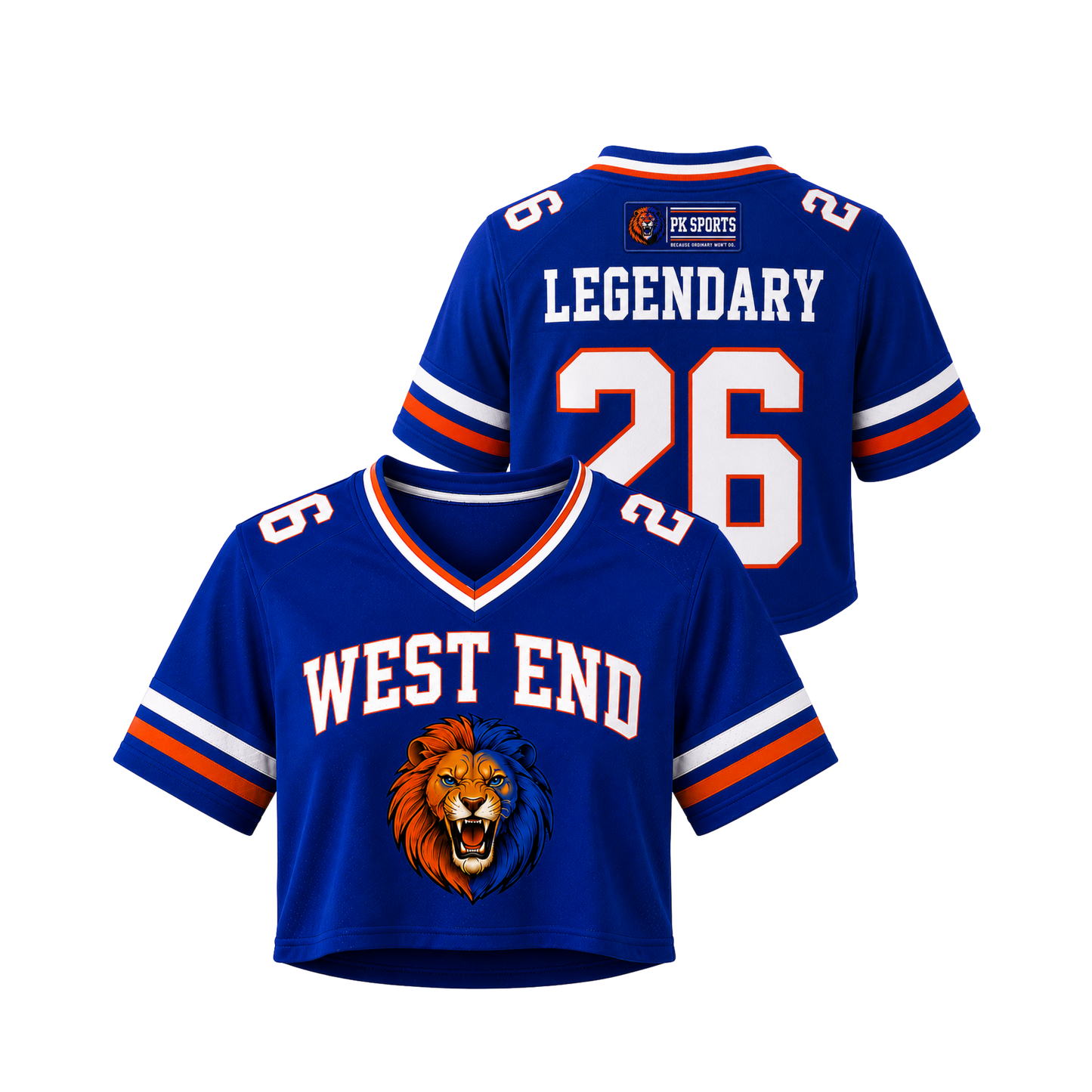 Royal Cropped Jersey