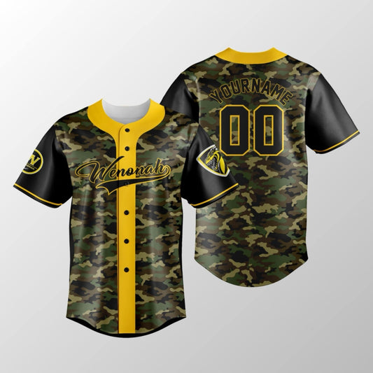 Wenonah Camo "Baseball" Jersey